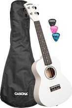 Kontsertukulele Cascha CUC106, valge