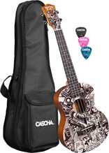 Tenor-ukulele Cascha Art Sketch HH 2609