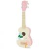 Puidust laste ukulele Classic World, roosa