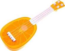 Laste ukulele kitarr Jokomisiada IN0033, oranž