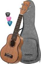 Sopran ukulele vasakukäelistele Cascha Mahogany HH 2026L