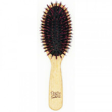 Juuksehari TEK Salone Oval Brush, puidust, 1 tk