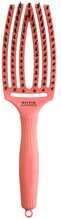 Juuksehari Olivia Garden Finger Brush Radiant Peach, Medium, 1 tk