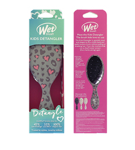 Laste juuksehari Wet Brush Kids Detangler, Leopard, 1 tk