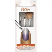 Maniküüripintslite komplekt Sally Hansen Pro Brush, 3 tk