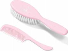 Beebiharja ja kammide komplekt BabyOno 569/03, roosa, 1 tk