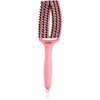 Juuksehari Olivia Garden Fingerbrush Boar & Nylon, Soft Pink, 1 tk