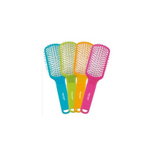 Juuksehari Beter Cushion Brush, 22,5 cm, valge/violetne