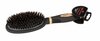 Juuksehari Top Choice Natural Bristle Hairbrush 63299, kuldne/must, 1 tk