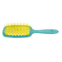 Juuksehari Janeke Superbrush, türkiissinine, 1 tk