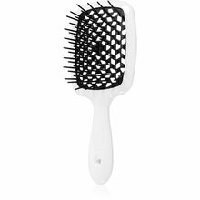 Juuksehari Janeke Superbrush, valge ja must, 1 tk