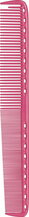 Juuksekamm Artero YS335 Pink Double Comb, 226 mm, 1 tk