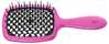 Juuksehari Janeke Small Superbrush, fuksia/must