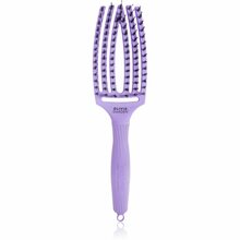 Juuksehari Olivia Garden Fingerbrush, Lavender, 1 tk