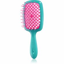 Juuksehari Janeke Superbrush Small, roosa-sinine, 1 tk