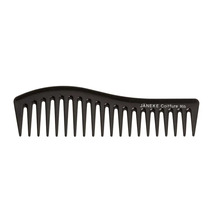 Juuksekamm Janeke Wavy Comb 805, must, 1 tk