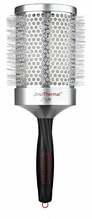 Ümmargune juuksehari Olivia Garden Pro Thermal Soft, 83 mm, hõbe