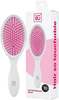 Ovaalne juuksehari Ilū So Touchable Easy Detangling, valge/roosa, 1 tk