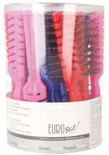 Juuksekammid Eurostil Colors Skeleton, 20 tk