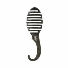 Juuksehari Wet Brush Shower Detangler Black Glitter, 1 tk