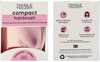 Juuksehari Tangle Teezer Compact Styler, Pink Matte Chrome, 1 tk