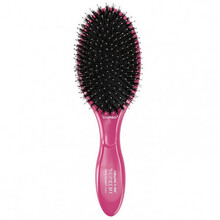 Juuksehari Olivia Garden Expert Care Oval Boar & Nylon Bristles, roosa