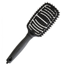 Juuksehari Olivia Garden Expert Care Flex Boar & Nylon, must