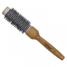 Ümmargune juukseföönhari Eurostil Mango Madera, keraamiline, puidust käepide, ø33 mm, 2 tk