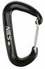 Karabiin Nils Camp NC1707, must, 8 cm