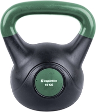Vinüülkattega sangpomm Insportline Vin-Bell Dark, 10 kg
