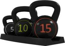 Kettlebellide komplekt Sportnow, 2,2 kg, 4,5 kg, 6,8 kg