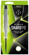 Noolemängu nooled Harrows Shard W90, 3 x 24 g, must/roheline