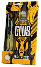 Noolemängu nooled Harrows Softip Club Brass, 3 x 14 g, must/oranž
