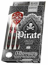 Noolemängu nooled Harrows Pirate Softip, 3 x 16 g, punased