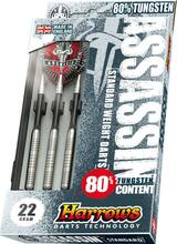 Noolemängu nooled Harrows Assassin W80, 3 x 21 g, sinine/hõbe