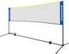 Badmintoni võrk Songmics SYQ400, 400 x 103 x (90-155) cm, sinine-kollane
