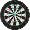 Noolemängu märklaud Sunflex Tournament, valge/must/punane, 460 mm