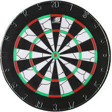 Noolemängu märklaud Sunflex Tournament, valge/must/punane, 460 mm