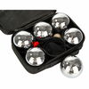 Petanki kuulid Enero Boule Petanque 337835, 22 x 15 cm, hõbe, 6 tk