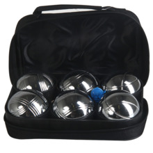 Petanki komplekt Atom Sports 12825, must/puit/metall