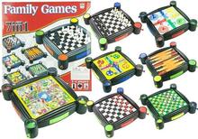 Mängukomplekt Lean Toys 7in1 kabe, hiina reis ümber maailma, maod ja redelid
