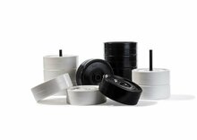 Suured õuekabed Rolly Toys 25 cm valge/must