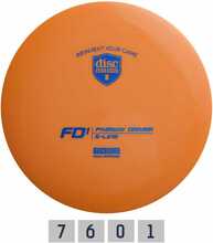 Discgolfi ketas Discmania S-Line FD1, Fairway Driver, oranž