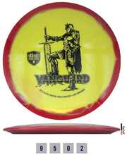Discgolfi ketas Vanguard S-Line Horizon Vanguard, kollane/punane