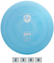Discgolfi ketas Discmania P-Line P1X, sinine