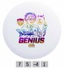 Discgolfi ketas Genius Fairway Driver, valge