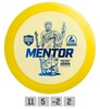 Discgolfi ketas Discmania Mentor, kollane