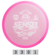 Discgolfi ketas Discmania Sensei, roosa