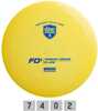 Discgolfi ketas Discmania S-Line FD1, kollane