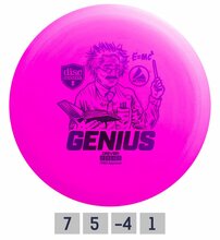 Discgolfi ketas Discmania Genius, roosa